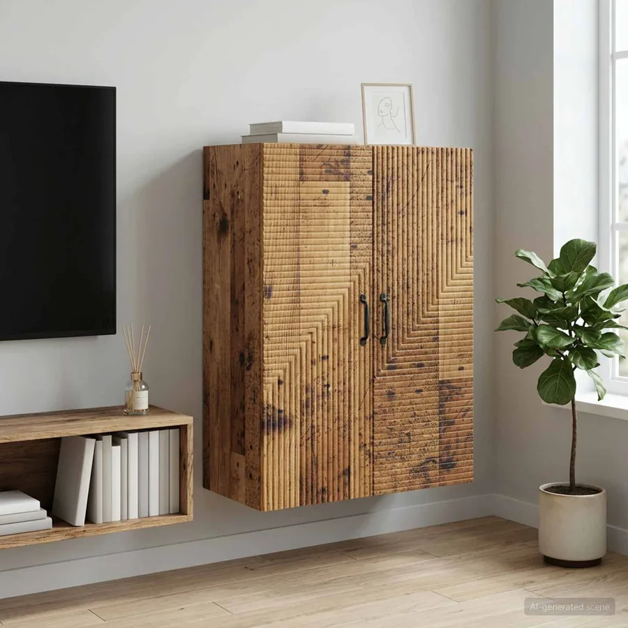 Armoire Murale Bois ancien 66 x 34,5 x 90 cm Bois d'ingénierie