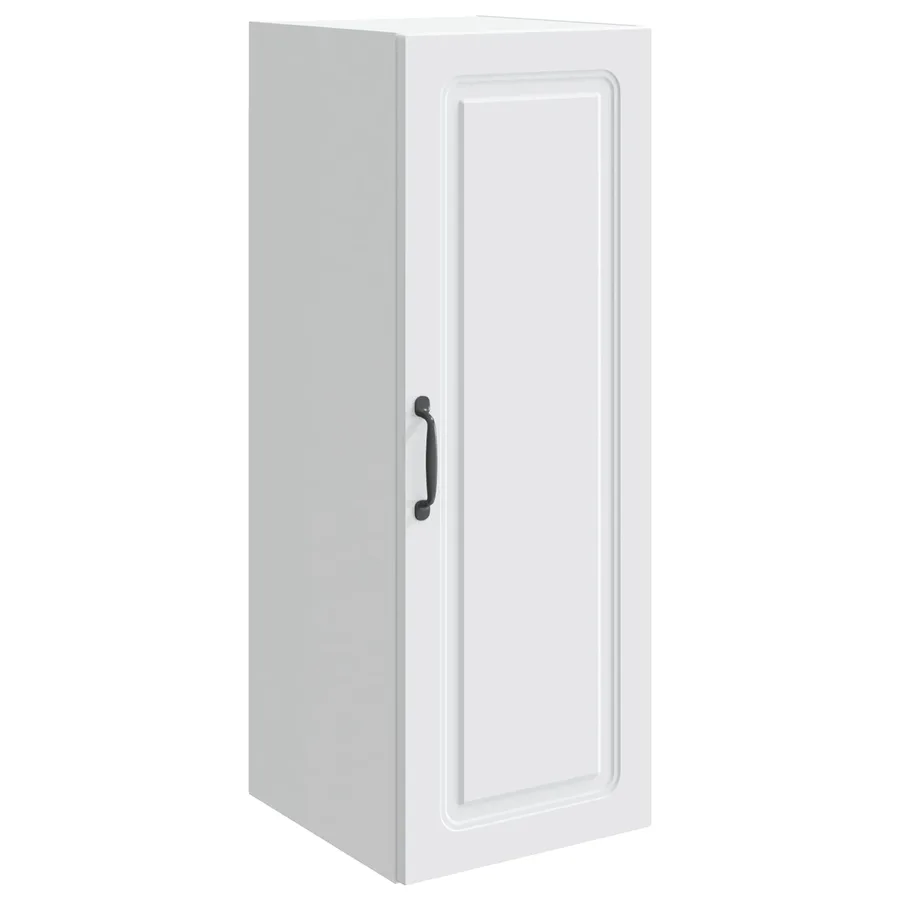 Armoire Murale 33 x 34,5 x 90 cm Bois d'ingénierie Blanc - 2