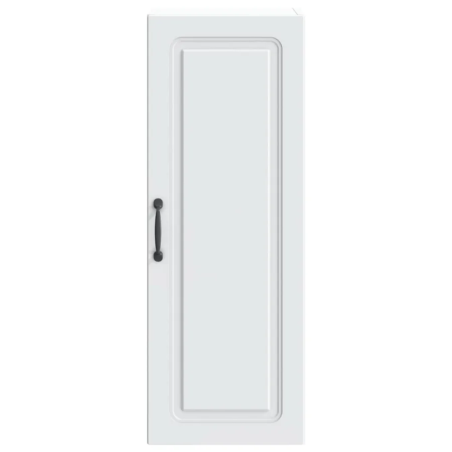 Armoire Murale 33 x 34,5 x 90 cm Bois d'ingénierie Blanc - 4