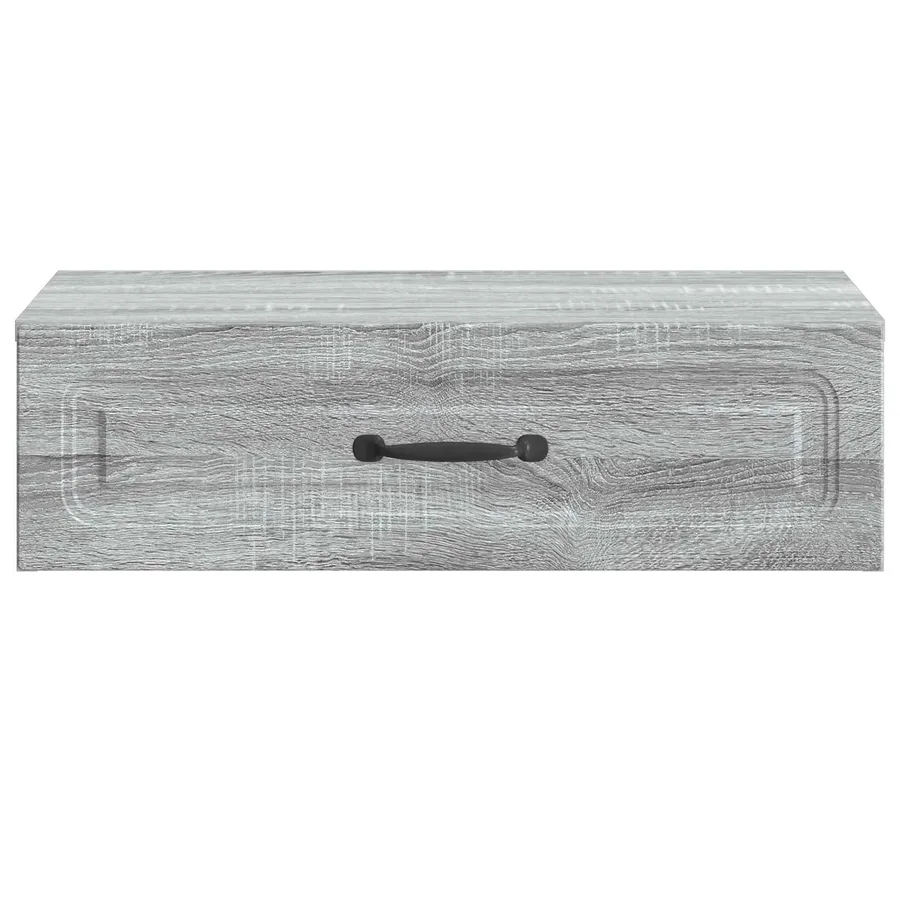 Table d'appoint murale Sonoma gris 59 x 34,5 x 17 cm - 5