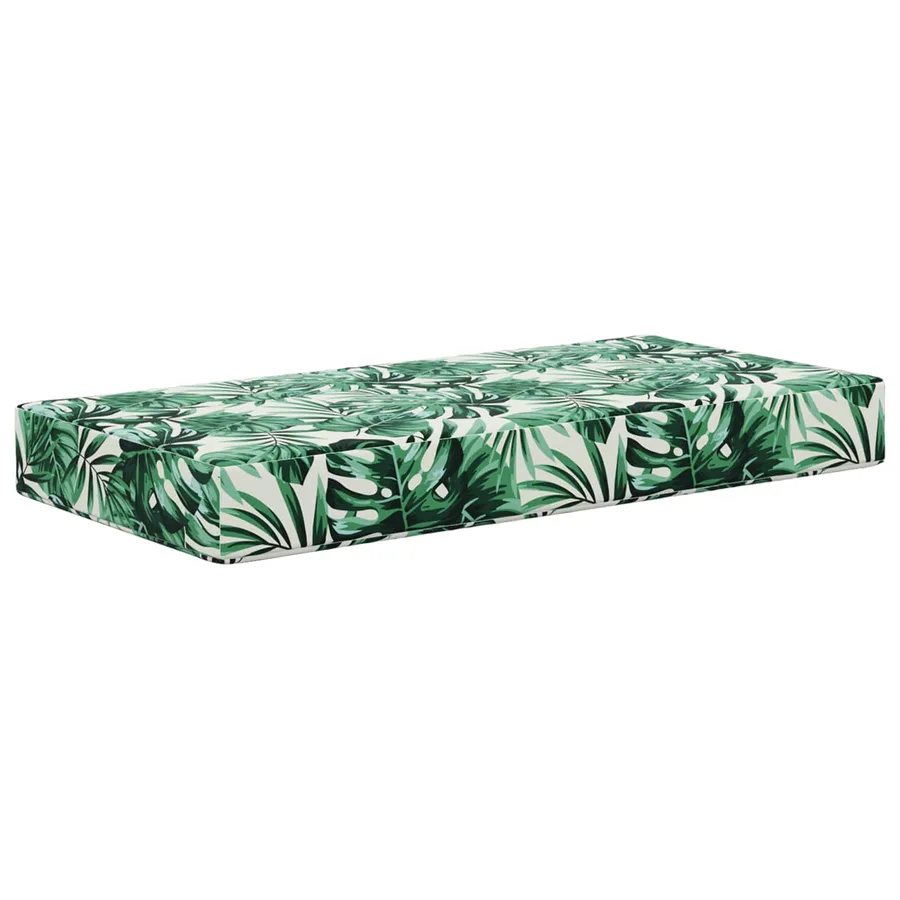 Coussin de Siège d'Extérieur Feuilles Tropicales 80 x 40 x 8 cm - 2
