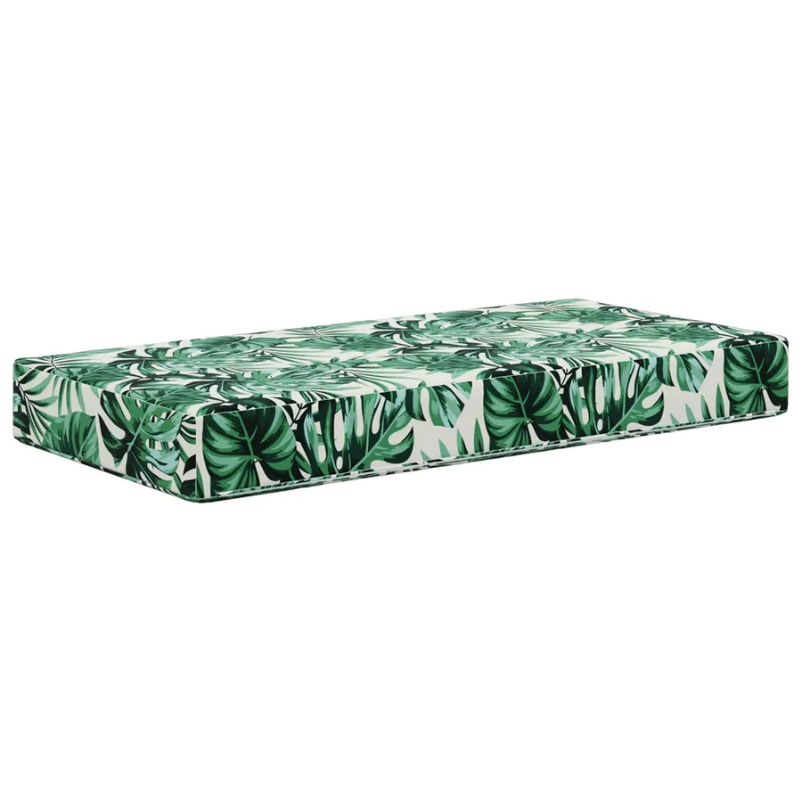Coussin de Siège d'Extérieur Feuilles Tropicales 80 x 40 x 8 cm - 5
