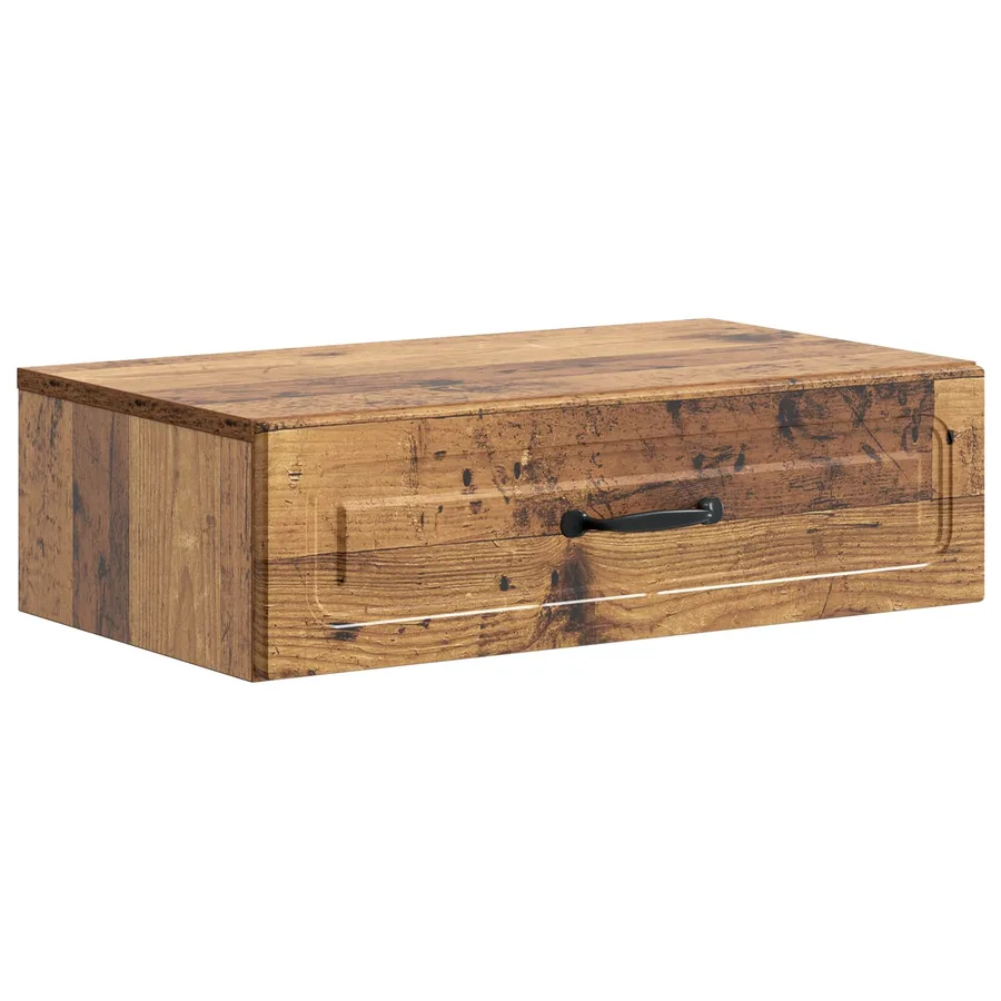 Table d'appoint murale Bois ancien 59 x 34,5 x 17 cm - 2
