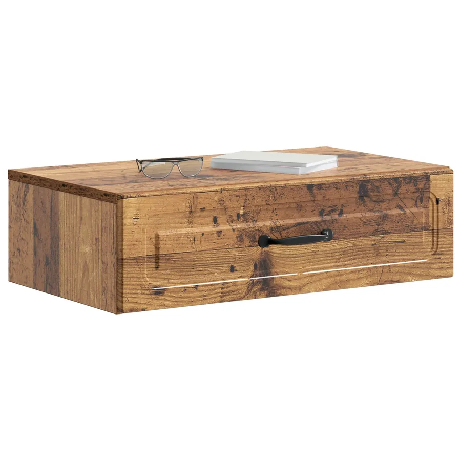 Table d'appoint murale Bois ancien 59 x 34,5 x 17 cm - 3