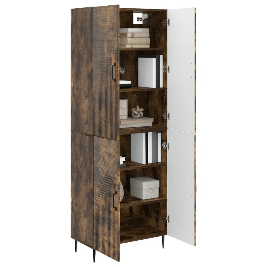 Ensemble de Meubles 2 pcs 66 x 34,5 x 89,5 cm Bois d'ingénierie - 3
