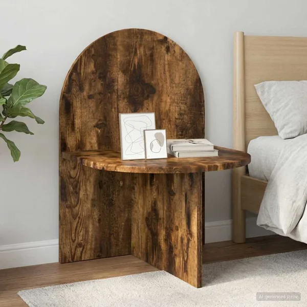 Table de chevet 2 pcs Chêne fumé 48 x 49 x 65 cm