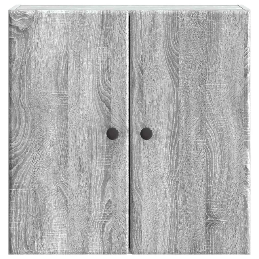 Armoire Murale Sonoma gris 59 x 31 x 60 cm Bois d'ingénierie - 4