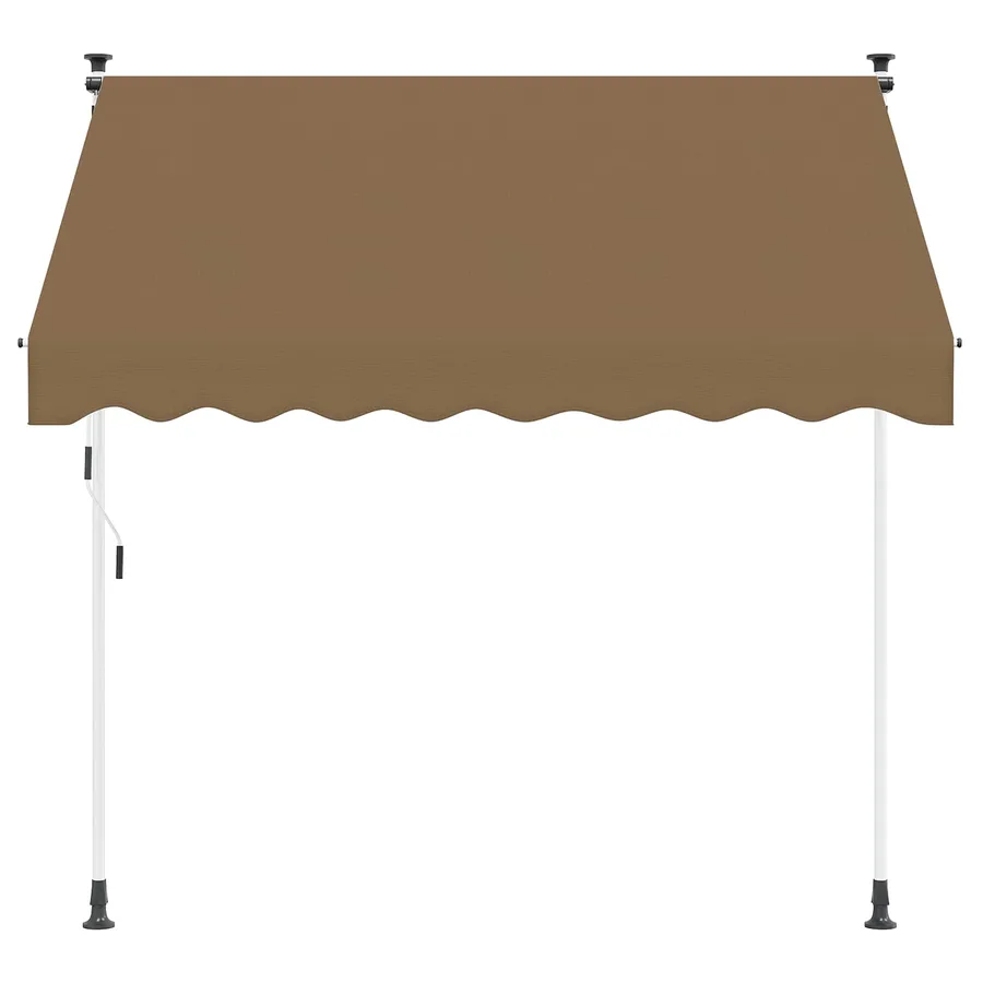 Auvent rétractable manuel Beige 400 cm - 2