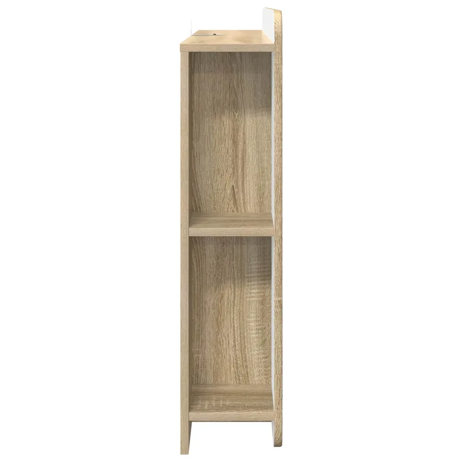 Cabinet de Tête de Lit avec stockage Bois d’ingénierie - 6