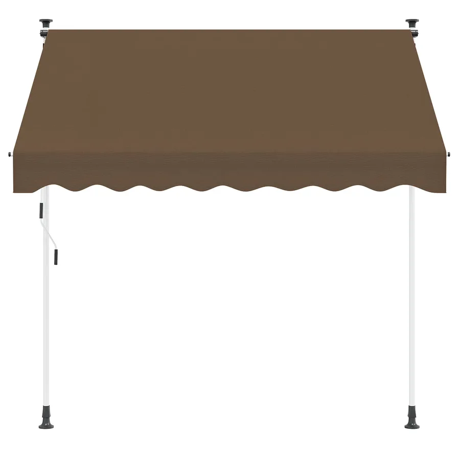 Auvent rétractable manuel Taupe 300 cm - 3