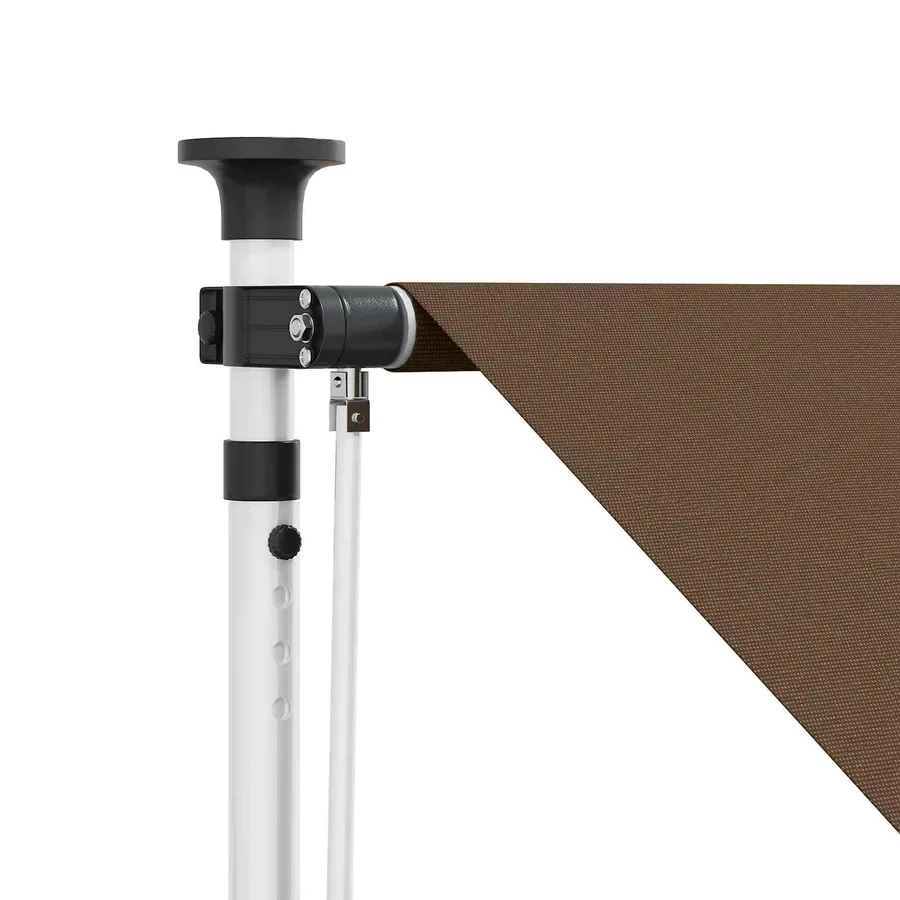 Auvent rétractable manuel Taupe 300 cm - 4