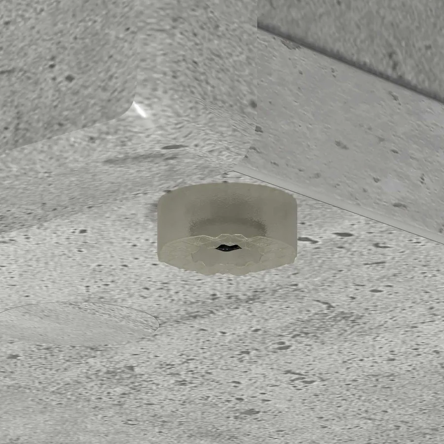 Étagère latérale Gris béton 33 x 32 x 100,5 cm - 9