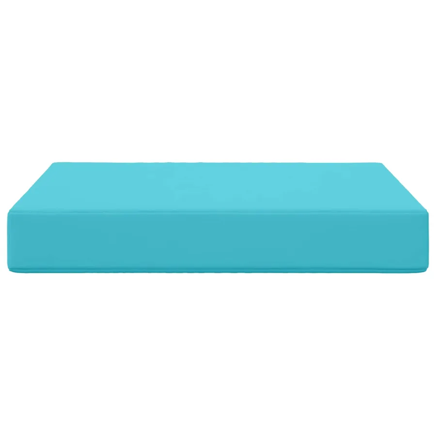 Coussin de canapé d'extérieur Turquoise 60 x 60 x 8 cm - 4