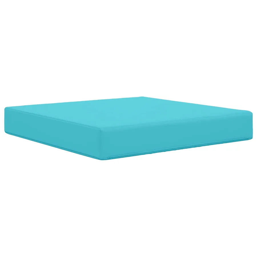 Coussin de canapé d'extérieur Turquoise 60 x 60 x 8 cm - 5