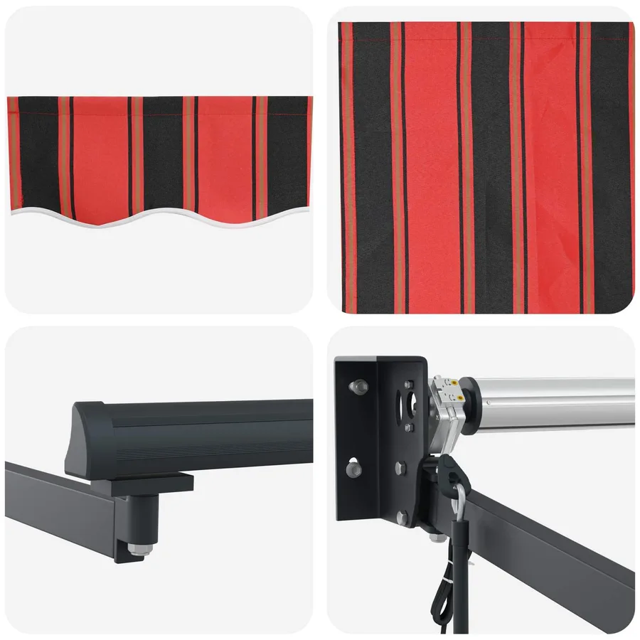 Auvent rétractable électrique 4 × 3 m - 7
