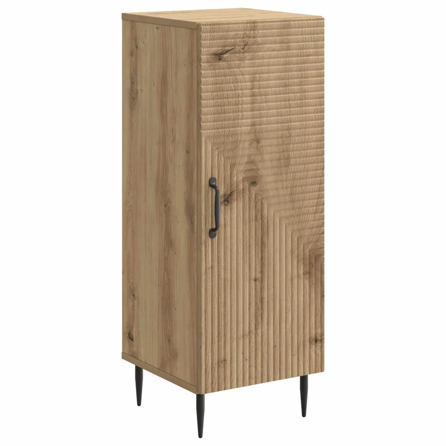 Buffet Chêne artisanal 33 x 34,5 x 89,5 cm Bois d'ingénierie - 2
