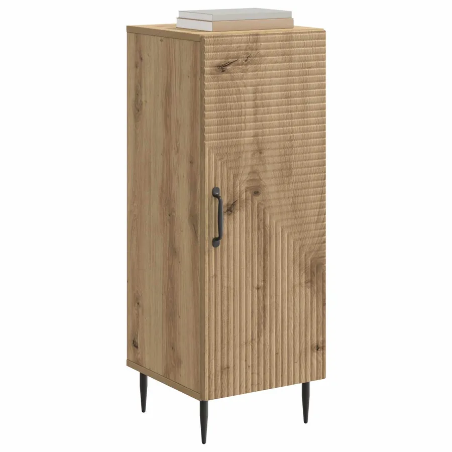 Buffet Chêne artisanal 33 x 34,5 x 89,5 cm Bois d'ingénierie - 3