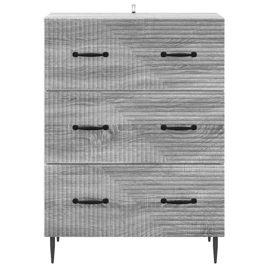 Armoire à tiroirs Sonoma gris 66 x 34,5 x 89,5 cm - 6