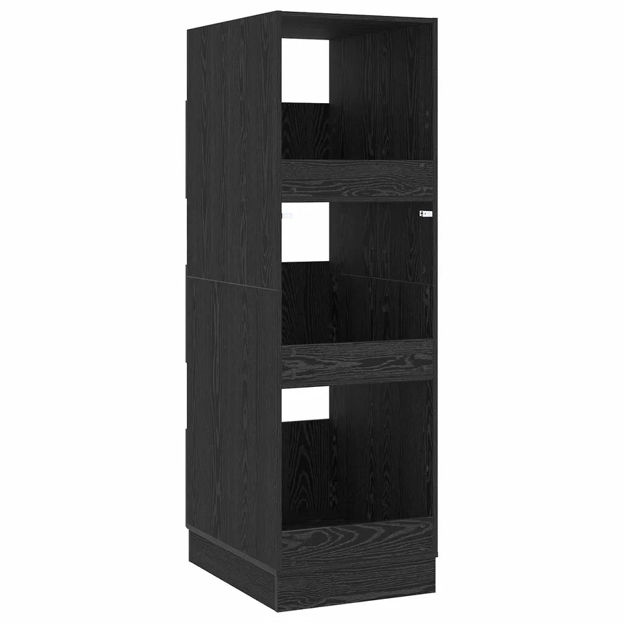 Armoire à Laver Chêne noir 50 x 68 x 162 cm Bois d'ingénierie - 10