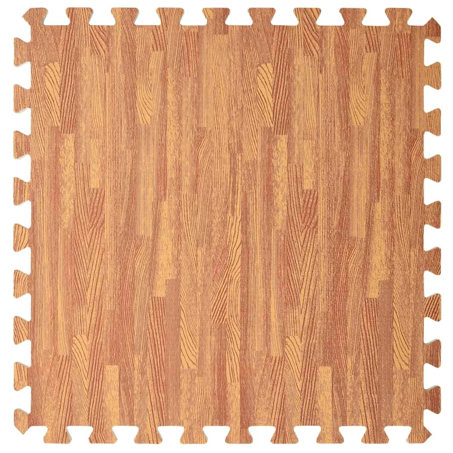 Tapis de sol de piscine 6 pcs bois 4,32 ㎡ Mousse EVA - 3