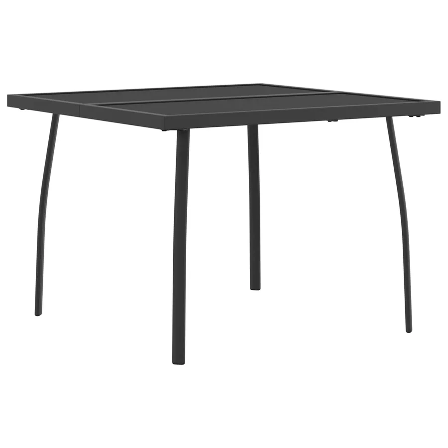 Ensemble de meubles d'extérieur 5 pcs Anthracite Fer et Acier - 5