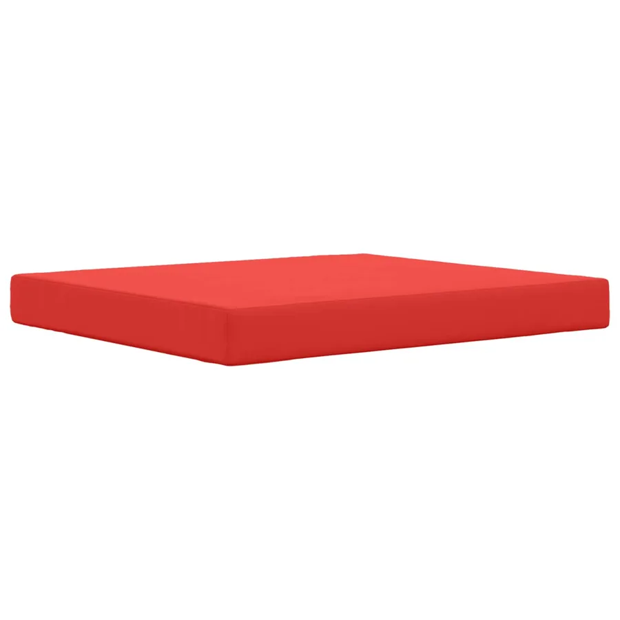 Coussin de canapé d'extérieur Polyester Rouge 80 x 68,5 x 8 cm - 4