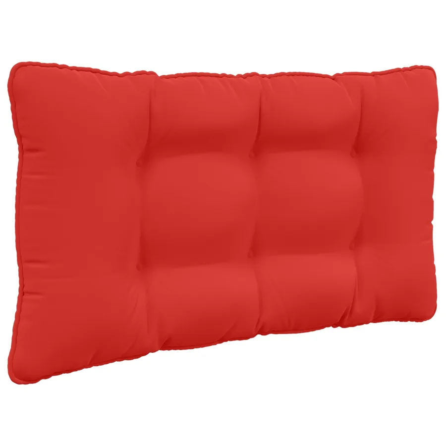 Coussin de canapé d'extérieur Polyester Rouge 80 x 68,5 x 8 cm - 5