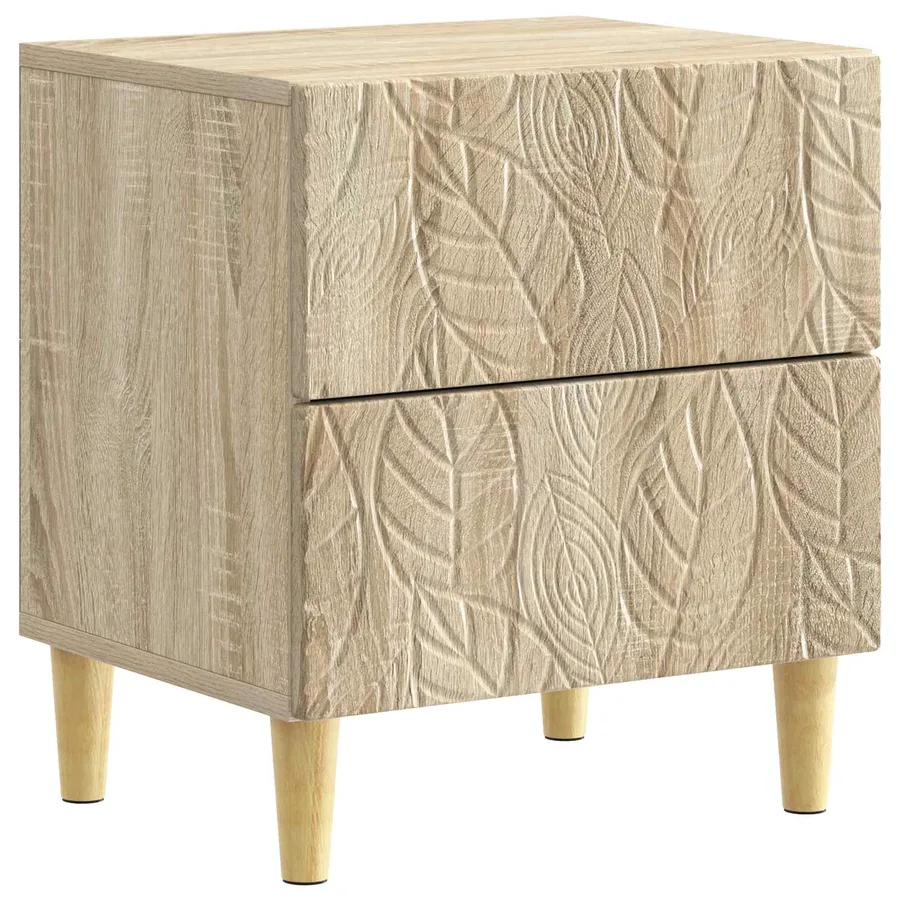 Table de chevet 2 pcs Chêne Sonoma 43 x 34,5 x 48 cm - 4