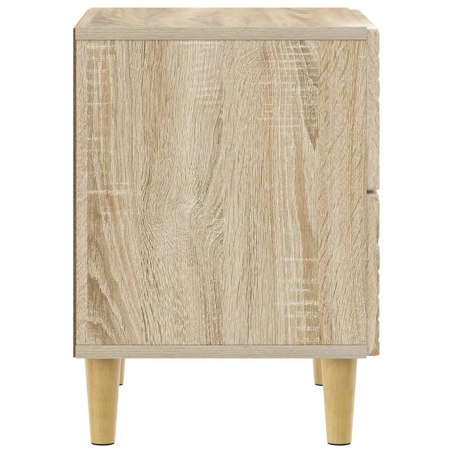 Table de chevet 2 pcs Chêne Sonoma 43 x 34,5 x 48 cm - 7