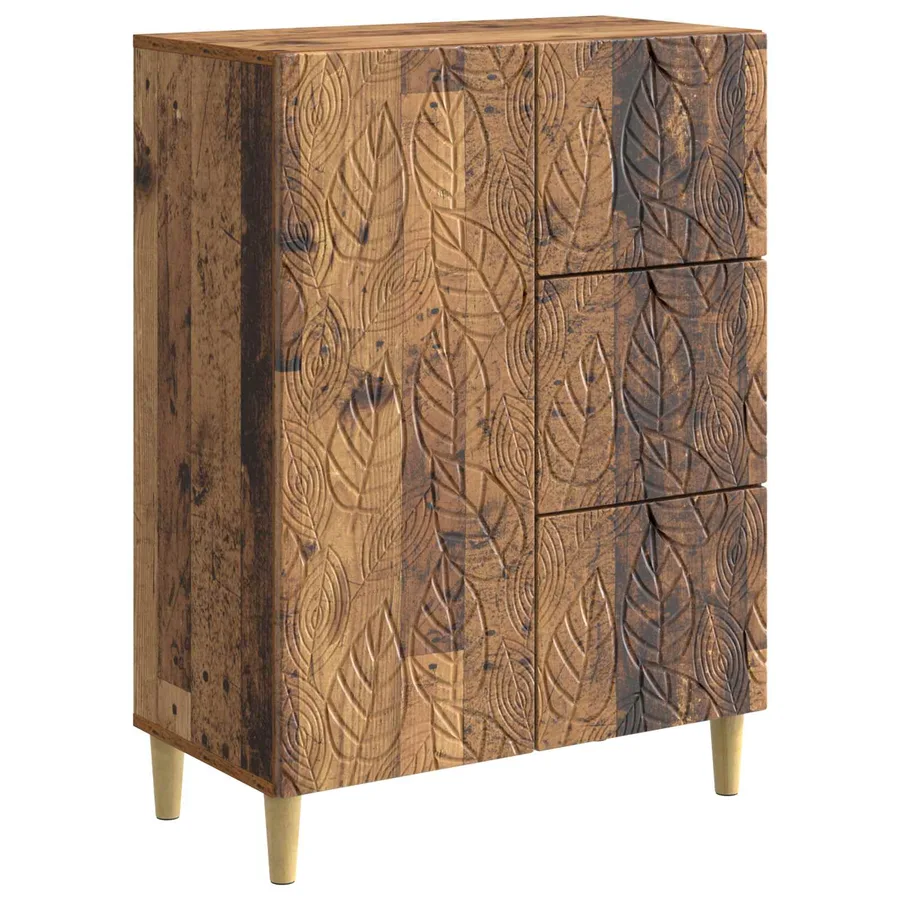 Buffet Bois ancien 66 x 34,5 x 90 cm Bois d'ingénierie - 2