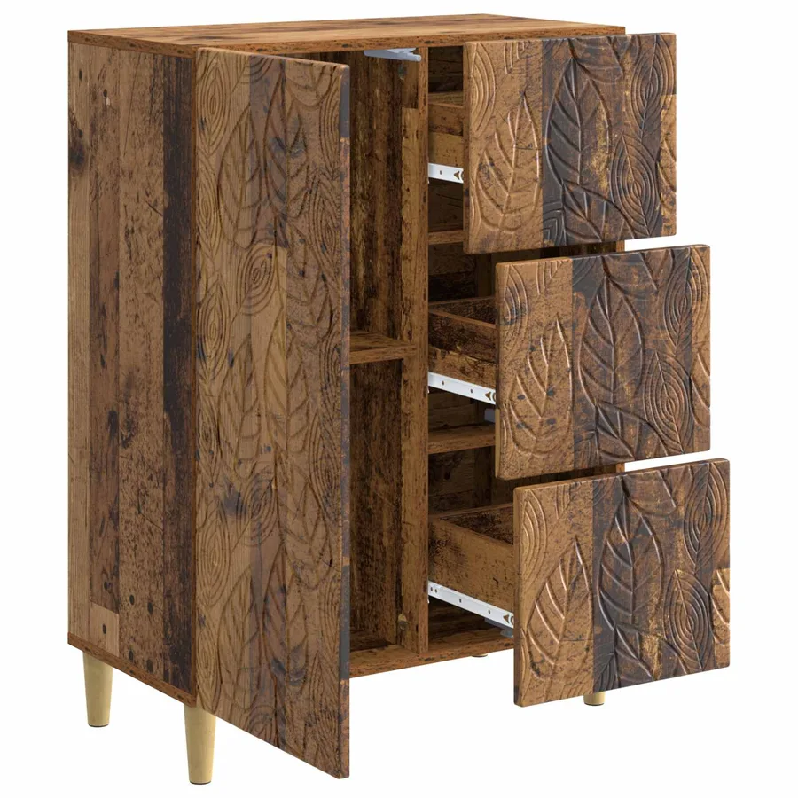 Buffet Bois ancien 66 x 34,5 x 90 cm Bois d'ingénierie - 4