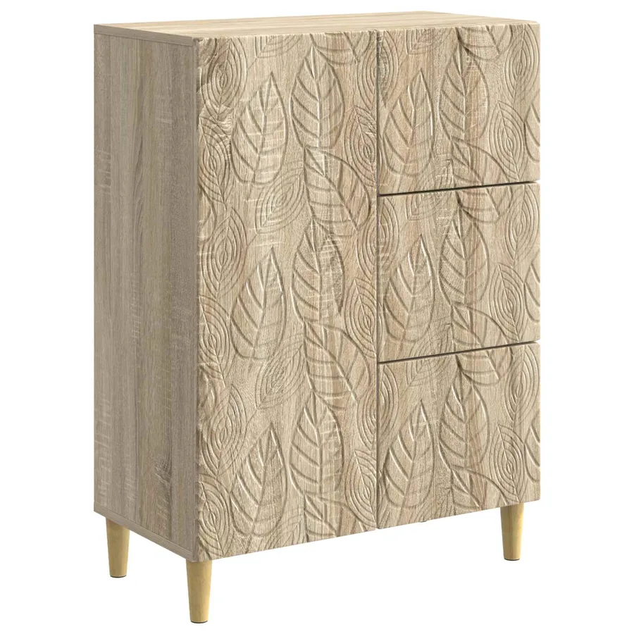 Buffet Chêne Sonoma 66 x 34,5 x 90 cm Bois d'ingénierie - 2