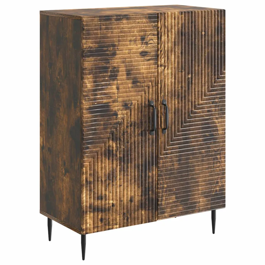 Buffet Chêne fumé 66 x 34,5 x 89,5 cm Bois d'ingénierie - 2