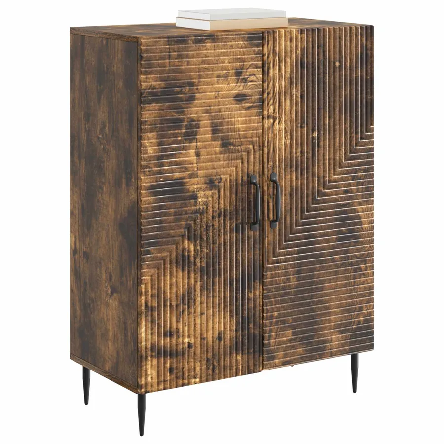 Buffet Chêne fumé 66 x 34,5 x 89,5 cm Bois d'ingénierie - 3