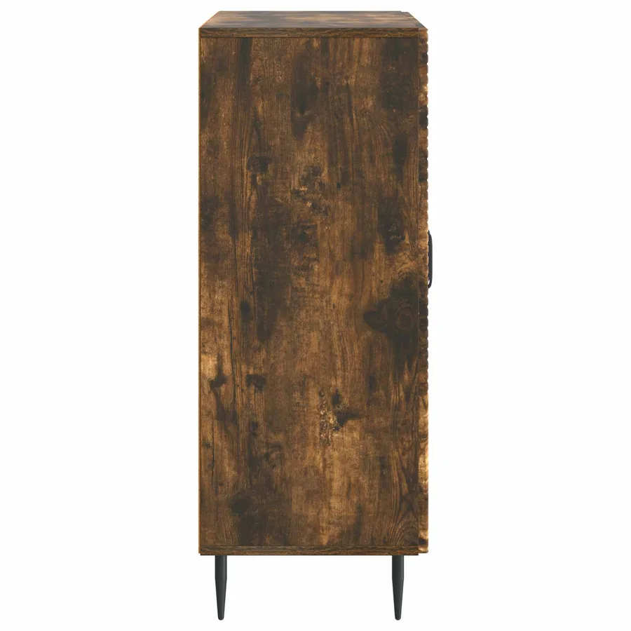 Buffet Chêne fumé 66 x 34,5 x 89,5 cm Bois d'ingénierie - 7