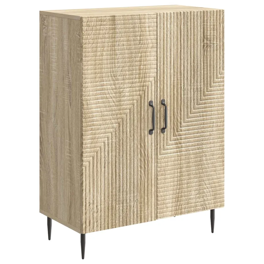 Buffet Chêne Sonoma 66 x 34,5 x 89,5 cm Bois d'ingénierie - 2