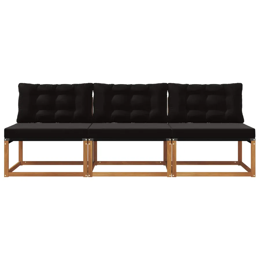 3 Pièce Sofa de milieu extérieur - 4