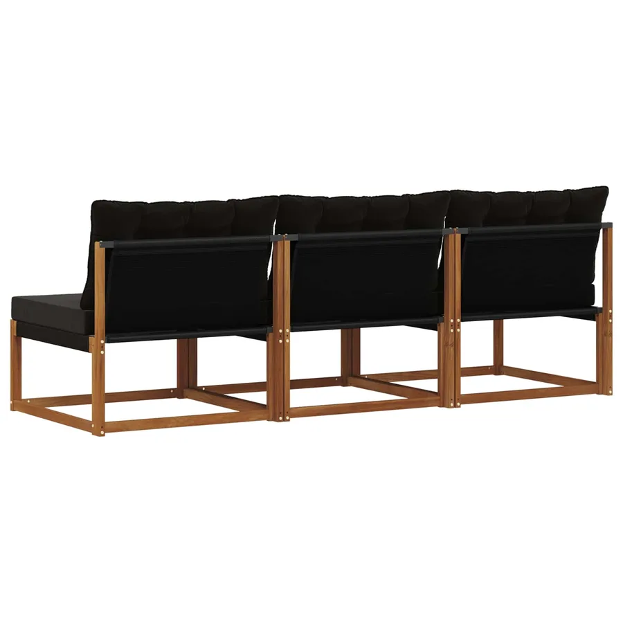 3 Pièce Sofa de milieu extérieur - 6