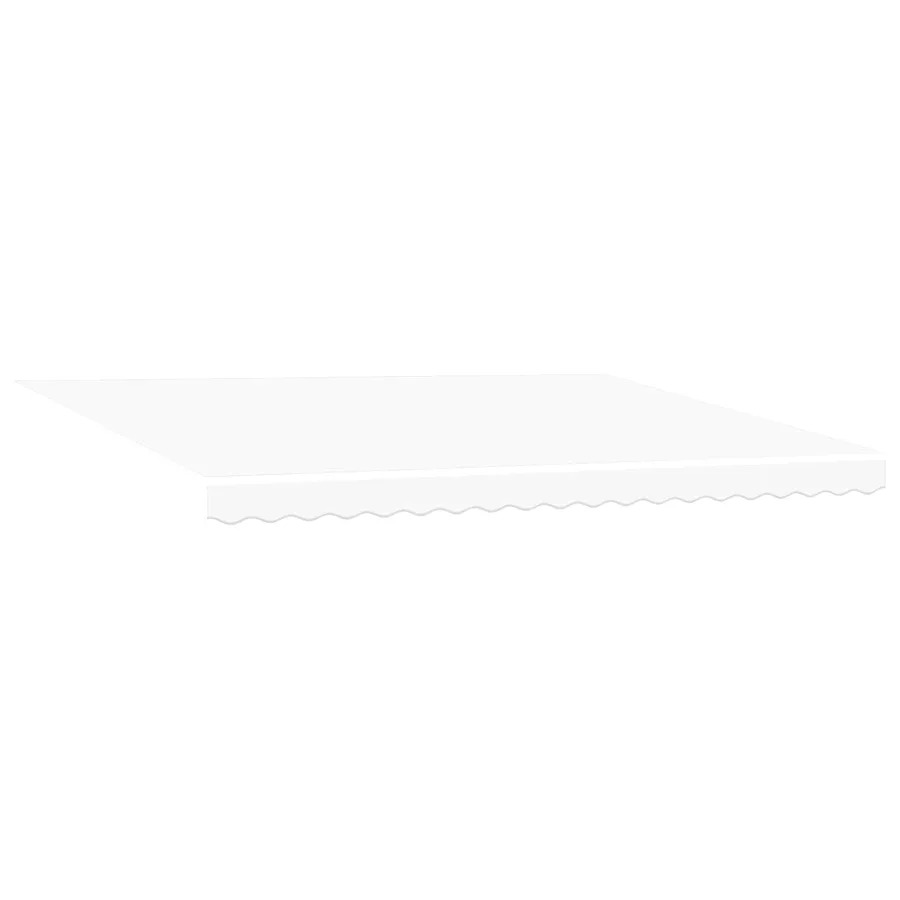 Auvent rétractable électrique Blanc 4 × 3 m - 5