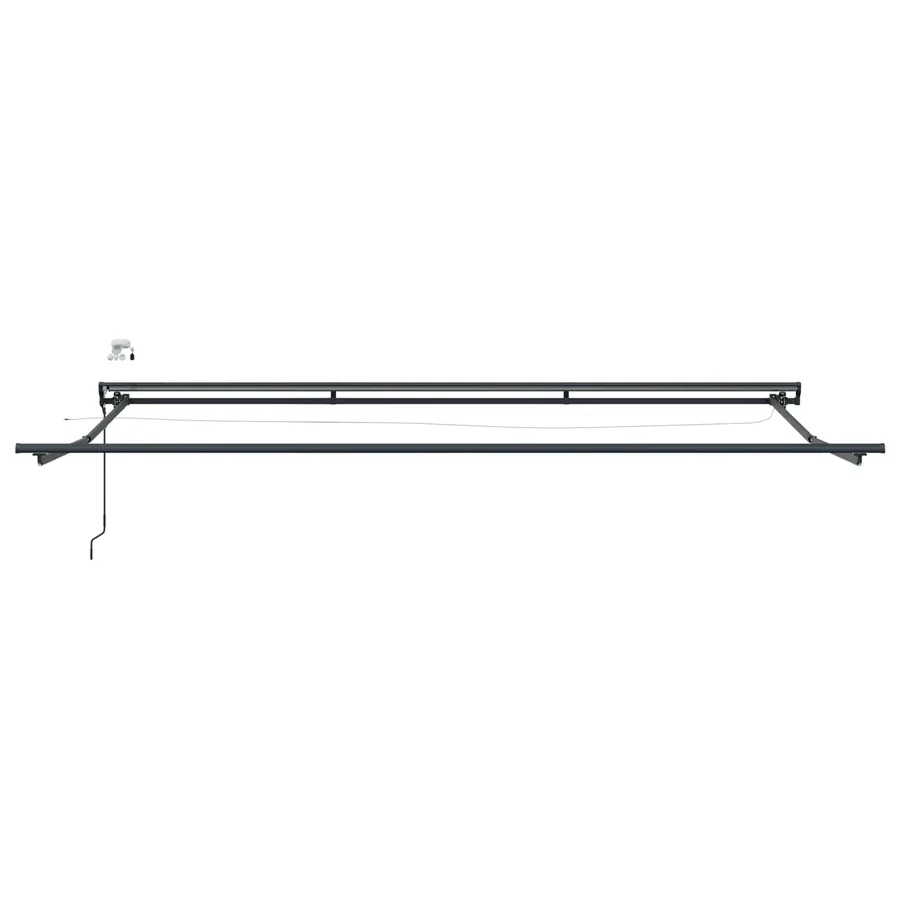 Auvent rétractable électrique Blanc 4 × 3 m - 7