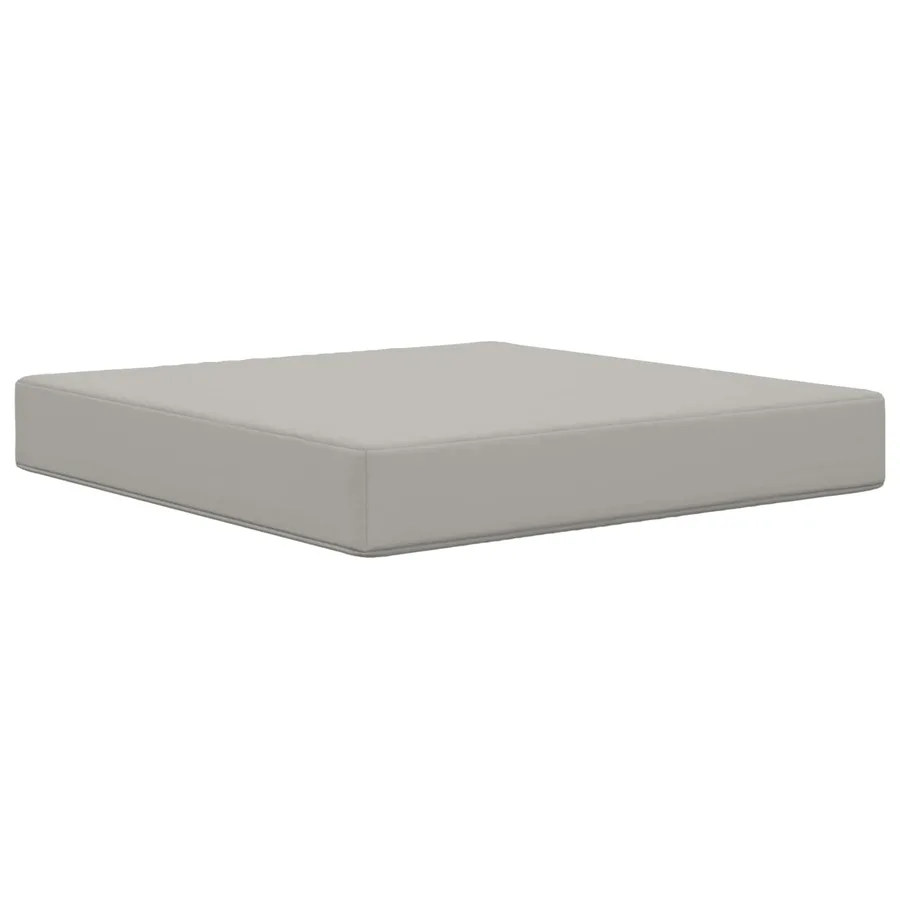 Coussin de canapé d'extérieur 2 pcs Gris Polyester - 4