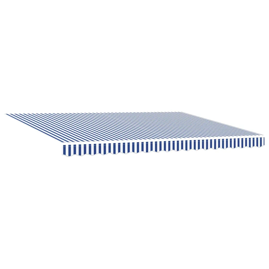 Auvent rétractable électrique Bleu, Blanc, Anthracite 4 × 3 m - 5