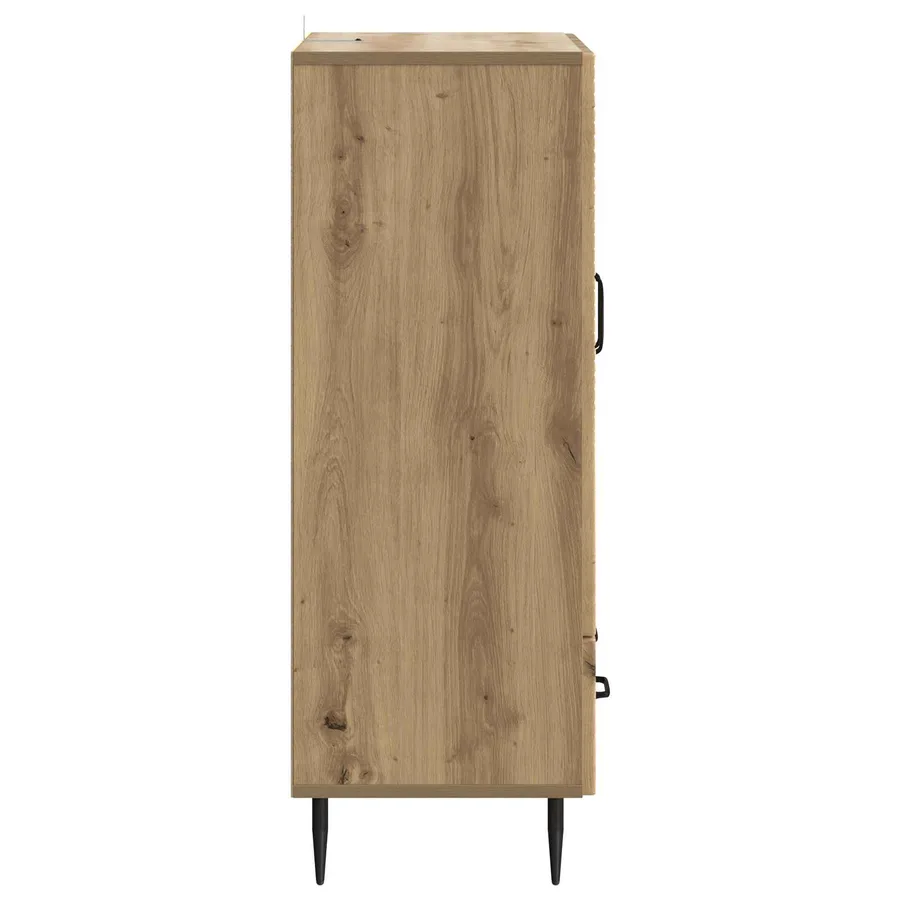 Buffet Chêne artisanal 66 x 34,5 x 95 cm Bois d'ingénierie - 6