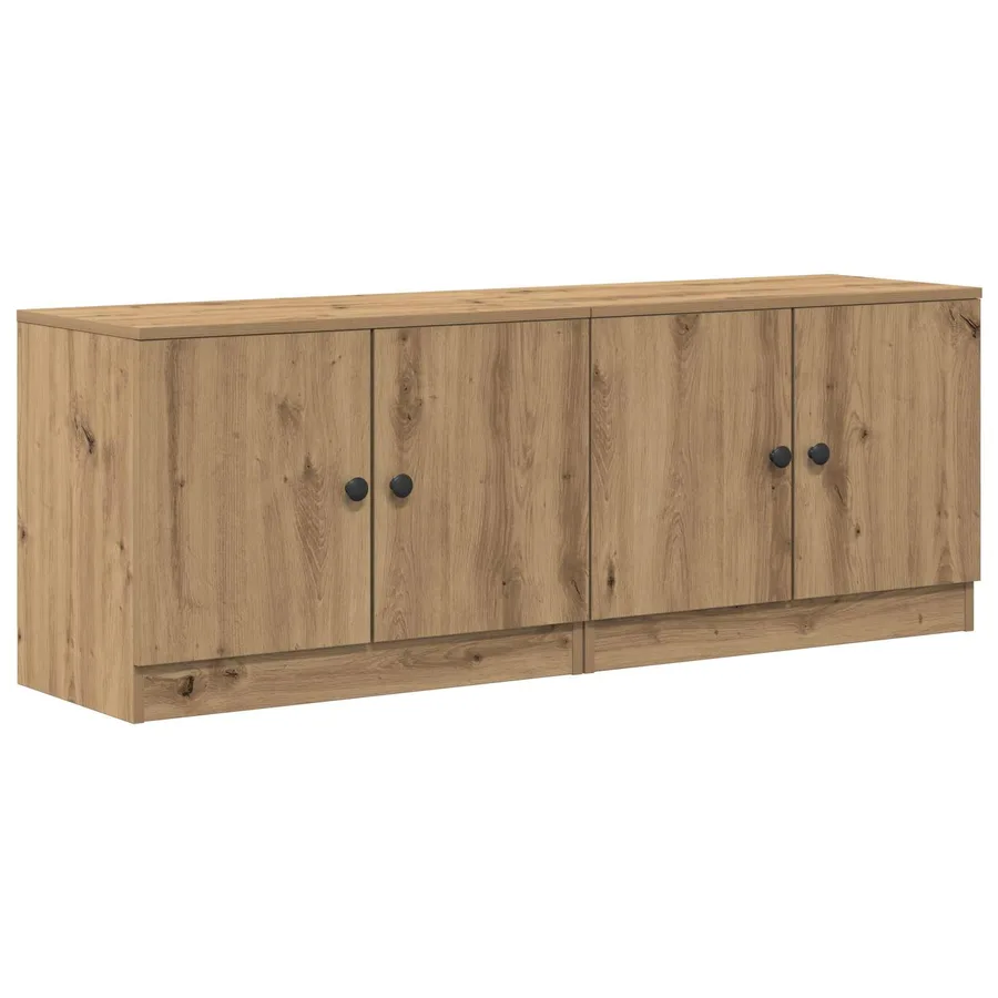 Armoire de rangement pour lit mezzanine 2 pc Chêne artisanal - 2