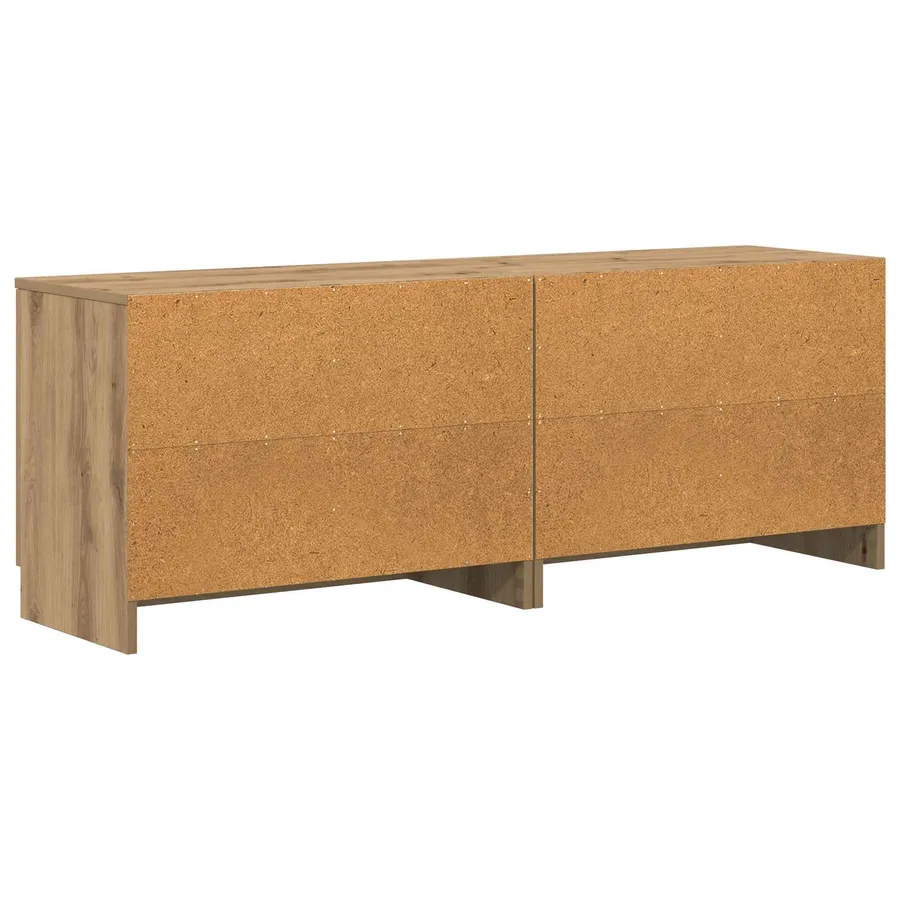 Armoire de rangement pour lit mezzanine 2 pc Chêne artisanal - 7