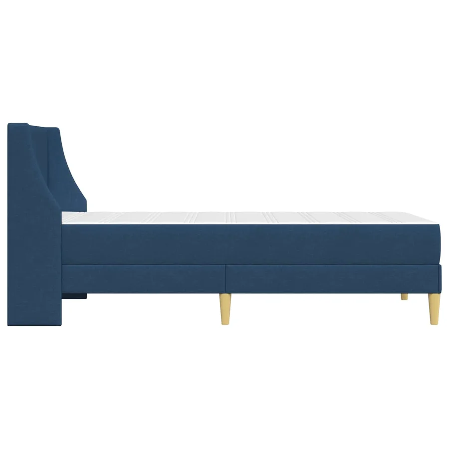 Cadre de lit avec matelas avec tête de lit Polyester - 7