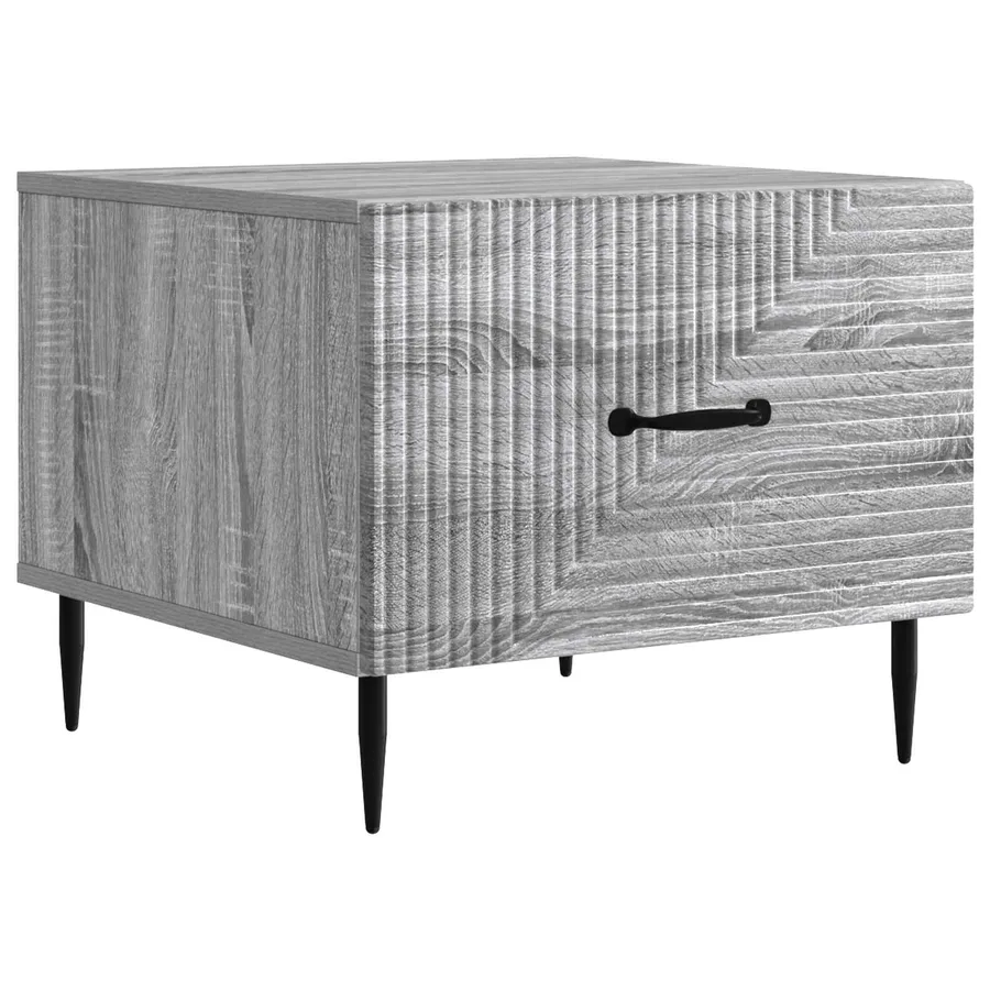 Table basse Sonoma gris 49 x 50 x 40 cm Bois d'ingénierie - 2