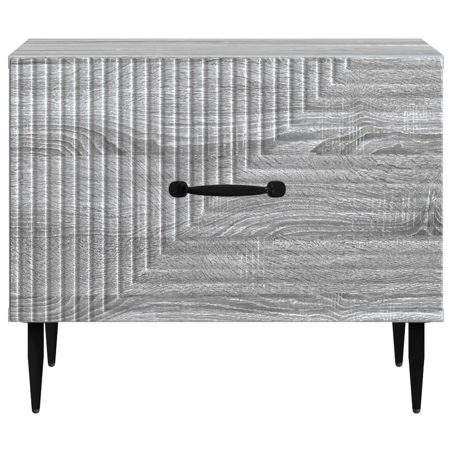 Table basse Sonoma gris 49 x 50 x 40 cm Bois d'ingénierie - 5