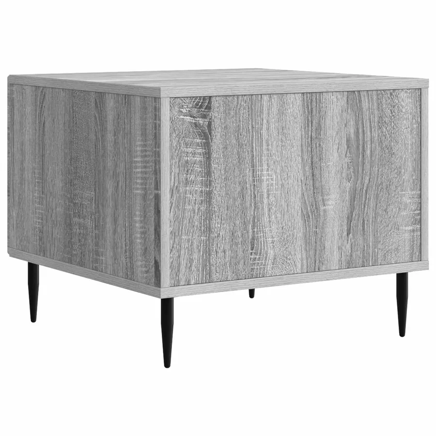 Table basse Sonoma gris 49 x 50 x 40 cm Bois d'ingénierie - 7