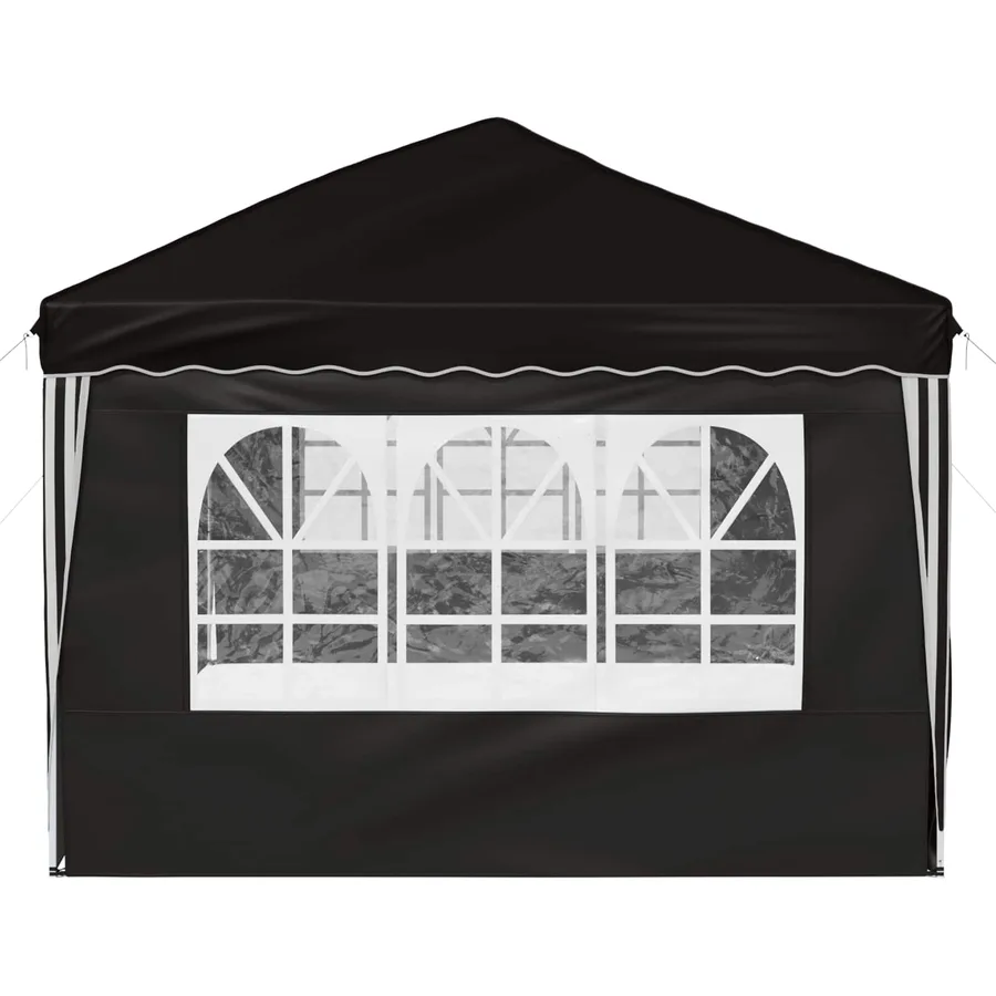 Tente de fête pop-up 575 x 288 x 245 cm Noir - 7